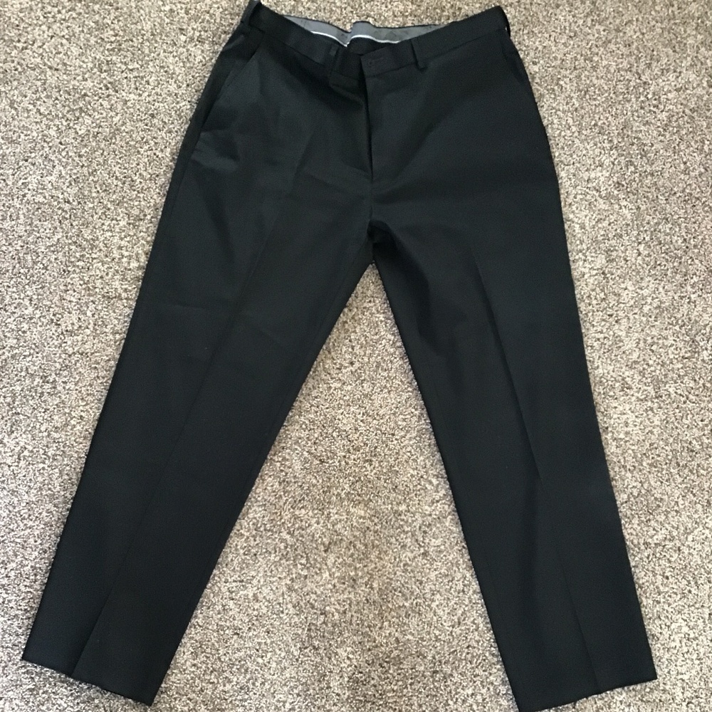 Men’s Black Haggar Clothing Khaki PantsSz 40x32